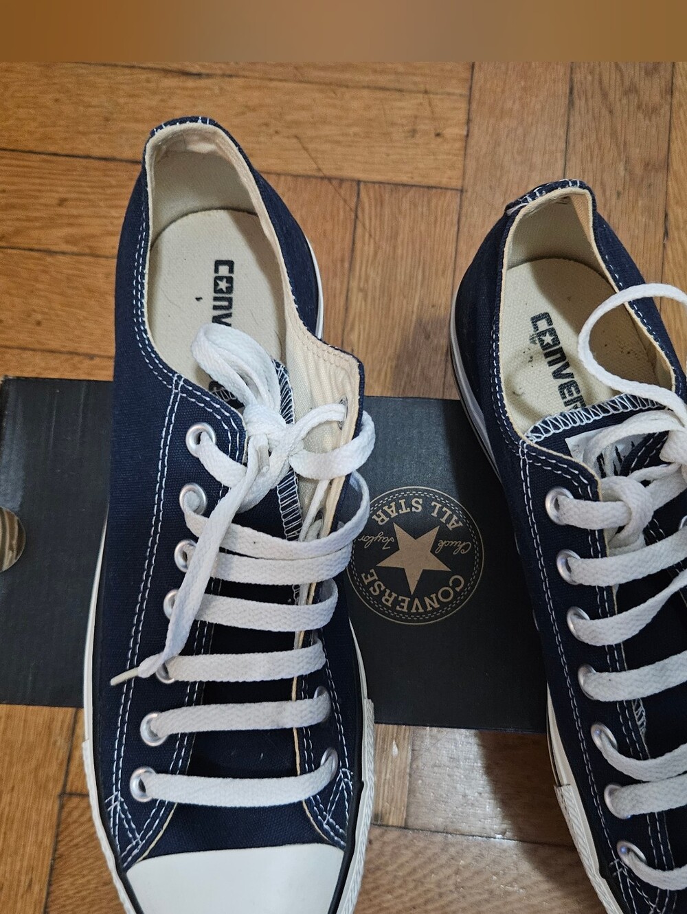 Converse Men's Low Top Canvas Sneakers - Picture 4 of 14
